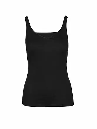 MEY | Top - Unterhemd NOBLESSE schwarz | 